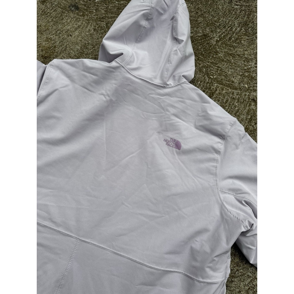 The North Face Shelbe Raschel WindWall Full Zip Hooded Jacket Lavender 3X - Picture 7 of 7